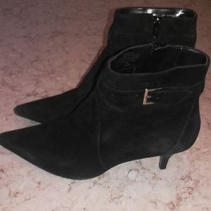 Bandolino BDBARINA Black Ankle Boots Size 7 1/2